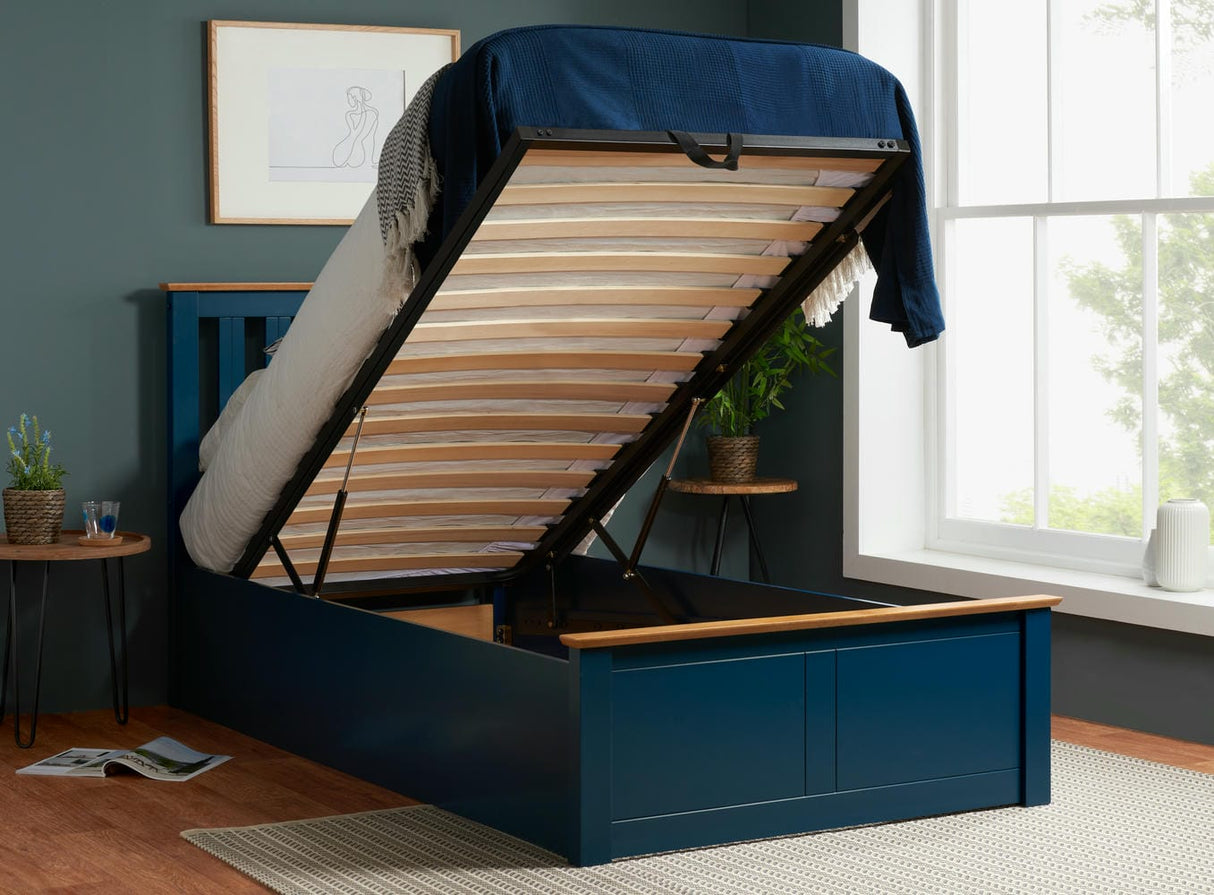 Phoenix - Wooden Ottoman Storage Bed - Bickfords