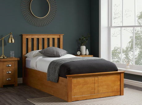 Phoenix - Wooden Ottoman Storage Bed - Bickfords