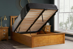 Phoenix - Wooden Ottoman Storage Bed - Bickfords