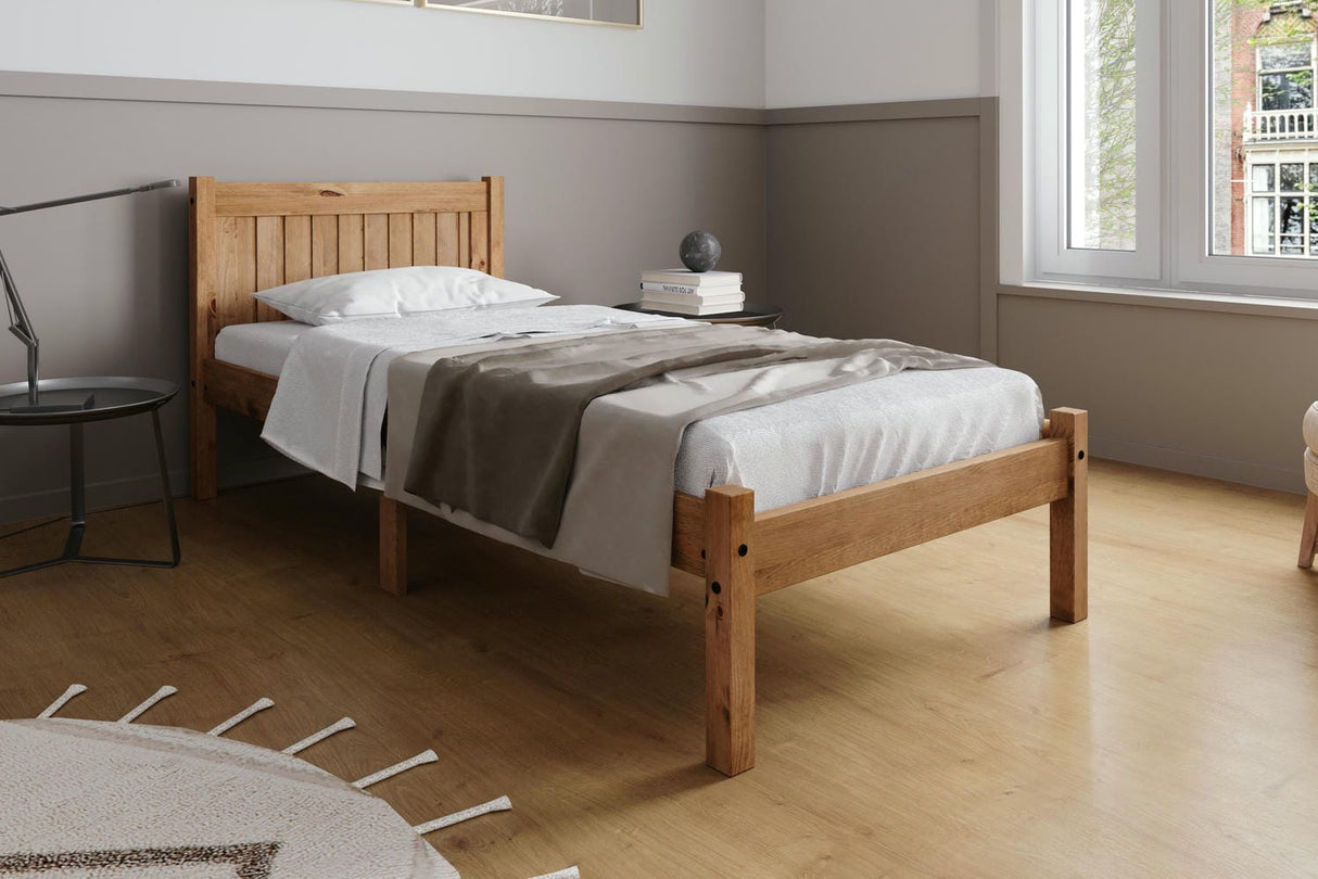 Rio - Solid Pine Wooden Bed Frame - Bickfords