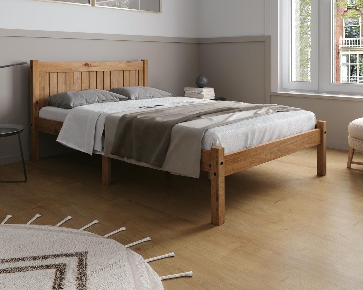 Rio - Solid Pine Wooden Bed Frame - Bickfords