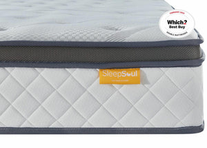 SleepSoul - Heaven 1000 - Pocket Sprung Soft Foam Mattress - Bickfords