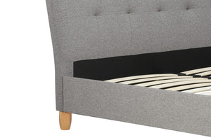 Stockholm - Buttoned Fabric Bed Frame - Bickfords