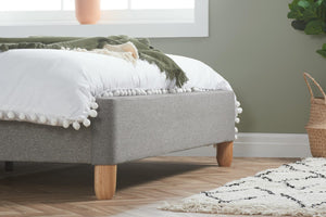 Stockholm - Buttoned Fabric Bed Frame - Bickfords