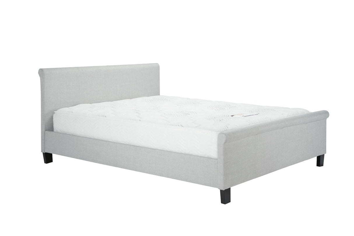 Stratus - Grey Upholstered Fabric Bed - Bickfords