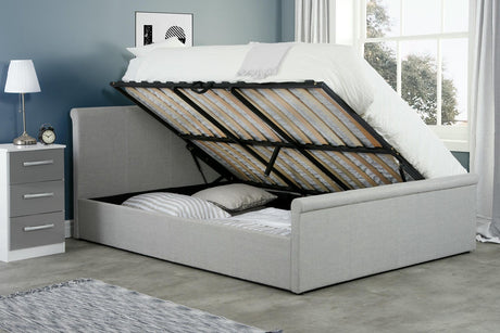 Stratus - Upholstered Fabric Ottoman Bed - Bickfords