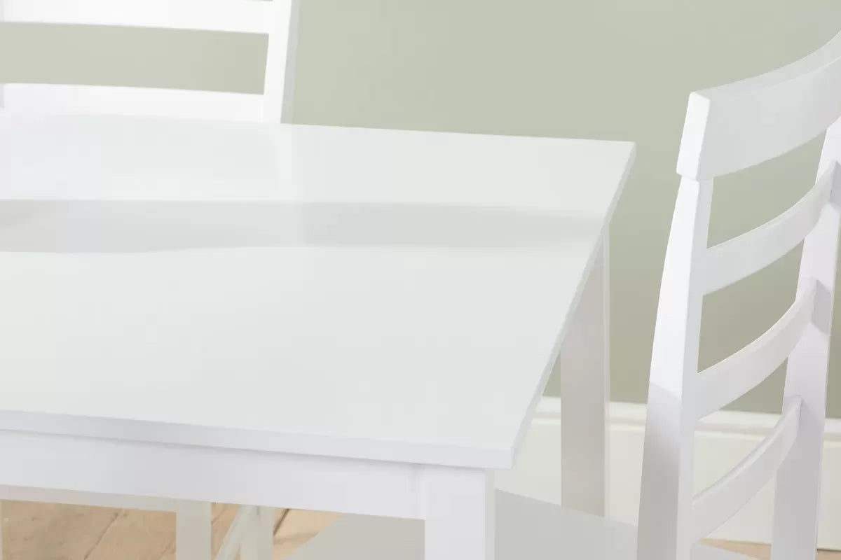 Stonesby Square Dining Table With 4 Upton Chairs - Bickfords