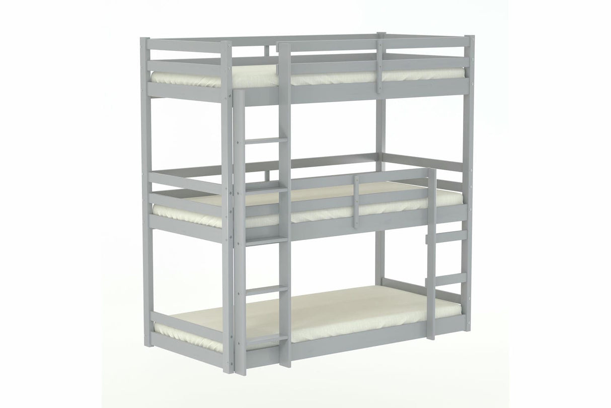 Tressa - Kids Triple Bunk Bed Frame - Bickfords